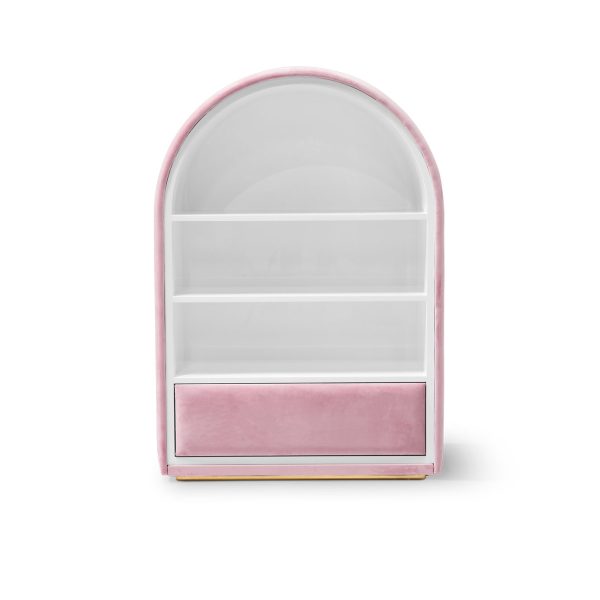 Keep the room clean and organized with Bubble Gum Bookcase The II!