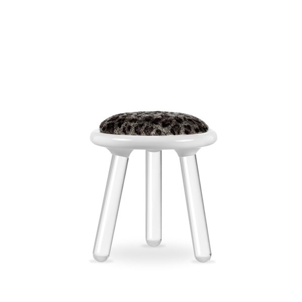Give your kids room a wild spirit with Illusion Leopard Stool!
