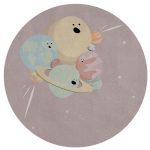 This IV Planets Rug can’t wait to join the party in your kid's room!